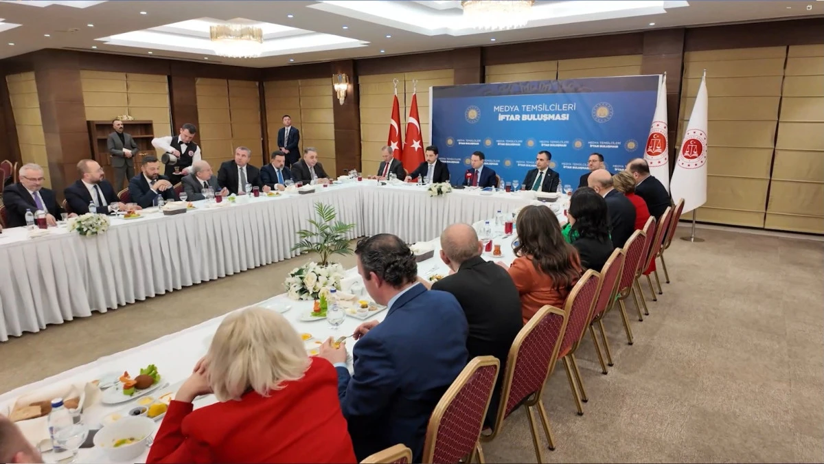 Adalet Bakanı Medya Temsilcileri İle İftarda Buluştu