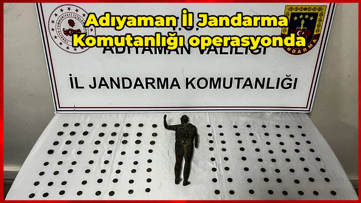 Adıyaman İl Jandarma Komutanlığı operasyonda