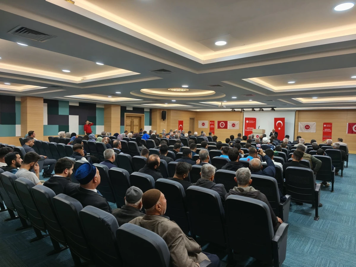 Adıyaman İl Müftülüğünden Samsat’ta “Sahabe Nesli ve Safvan b. Muattal” Konferansı