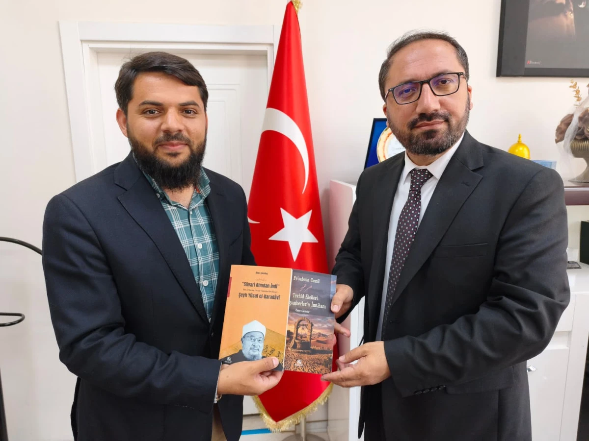 Adıyaman İl Vaizi &Ouml;mer &Ccedil;ataldaş'ın Eserleri Okuyucuyla Buluştu