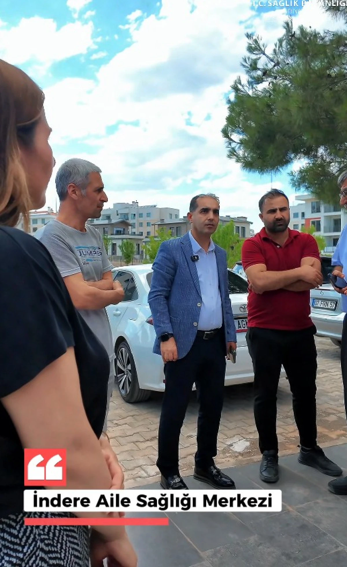 Adıyaman Merkez İndere B&ouml;lgesine Yeni Aile Sağlığı Merkezi ve Mobil Diş &Uuml;nitesi
