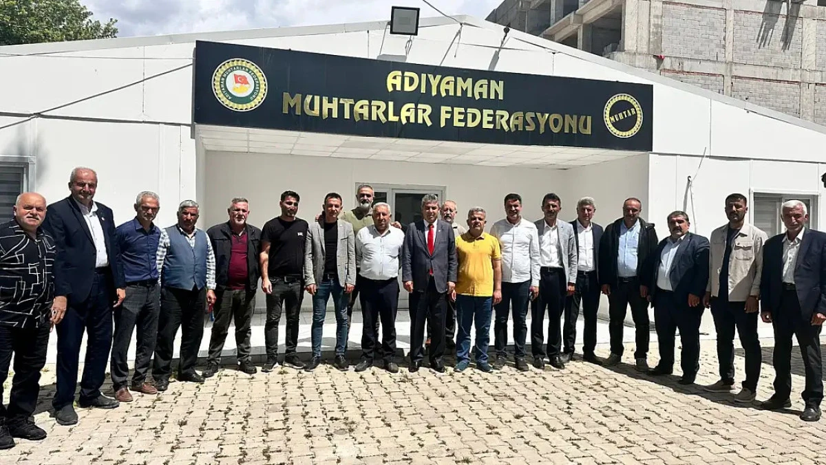 Adıyaman Muhtarlar Federasyonu 2. Olağan Kongresinde aday olan Abdulkadir Geylani Taş yeniden başkanlığa seçildi.