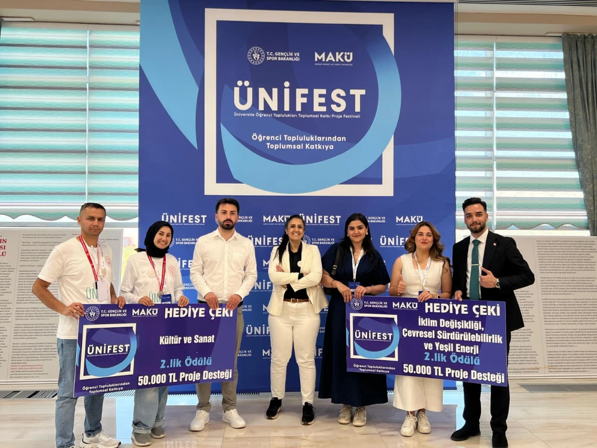Adıyaman &Uuml;niversitesi &Ouml;ğrencilerinden &Uuml;NİFEST&rsquo;te &Ccedil;ifte Başarı