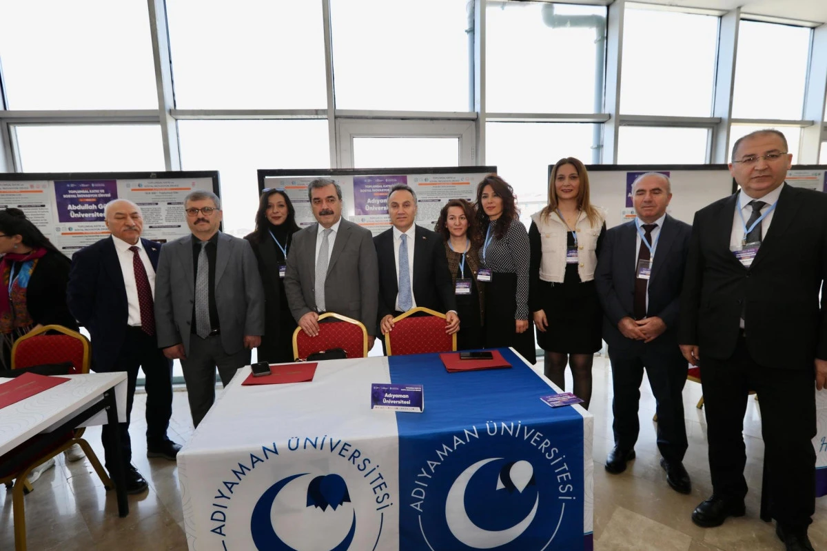 Adıyaman &Uuml;niversitesi, Toplumsal Katkı ve Sosyal İnovasyon Zirvesi&rsquo;ne Katılım Sağladı
