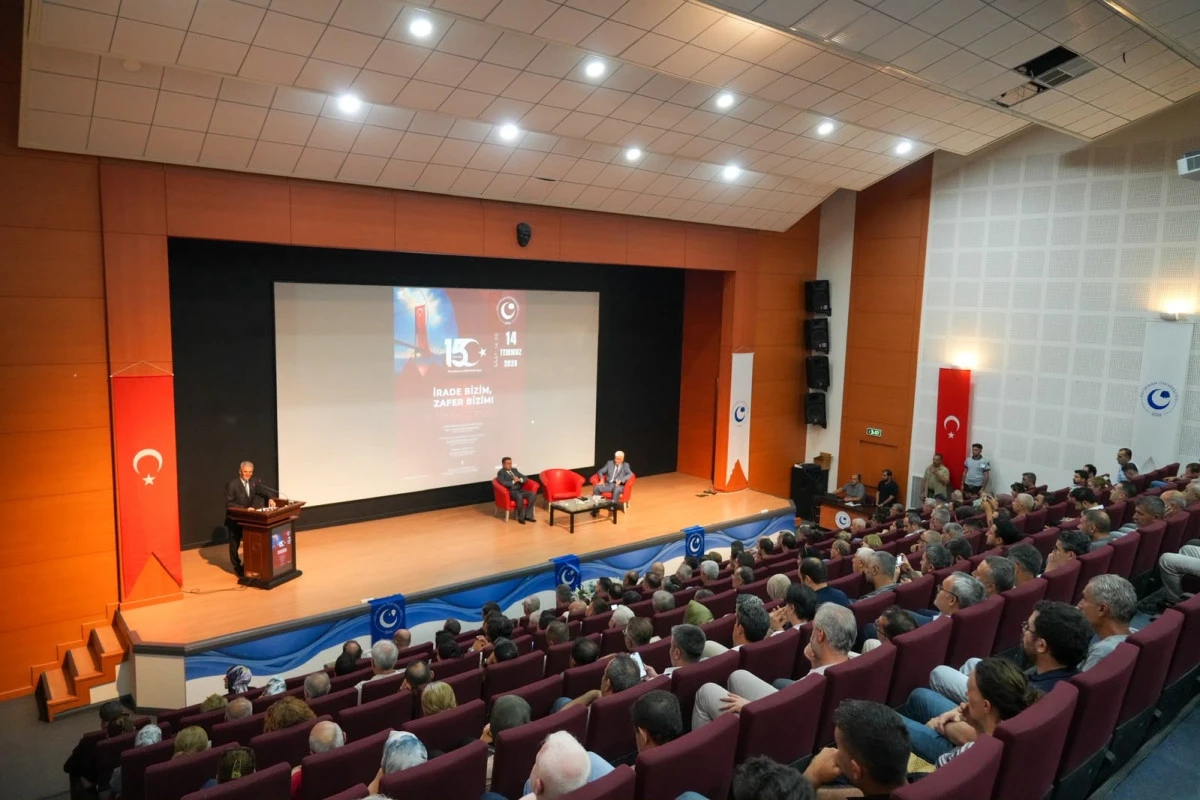 Adıyaman &Uuml;niversitesinde 15 Temmuz Paneli: &ldquo;İrade Bizim, Zafer Bizim!&rdquo;
