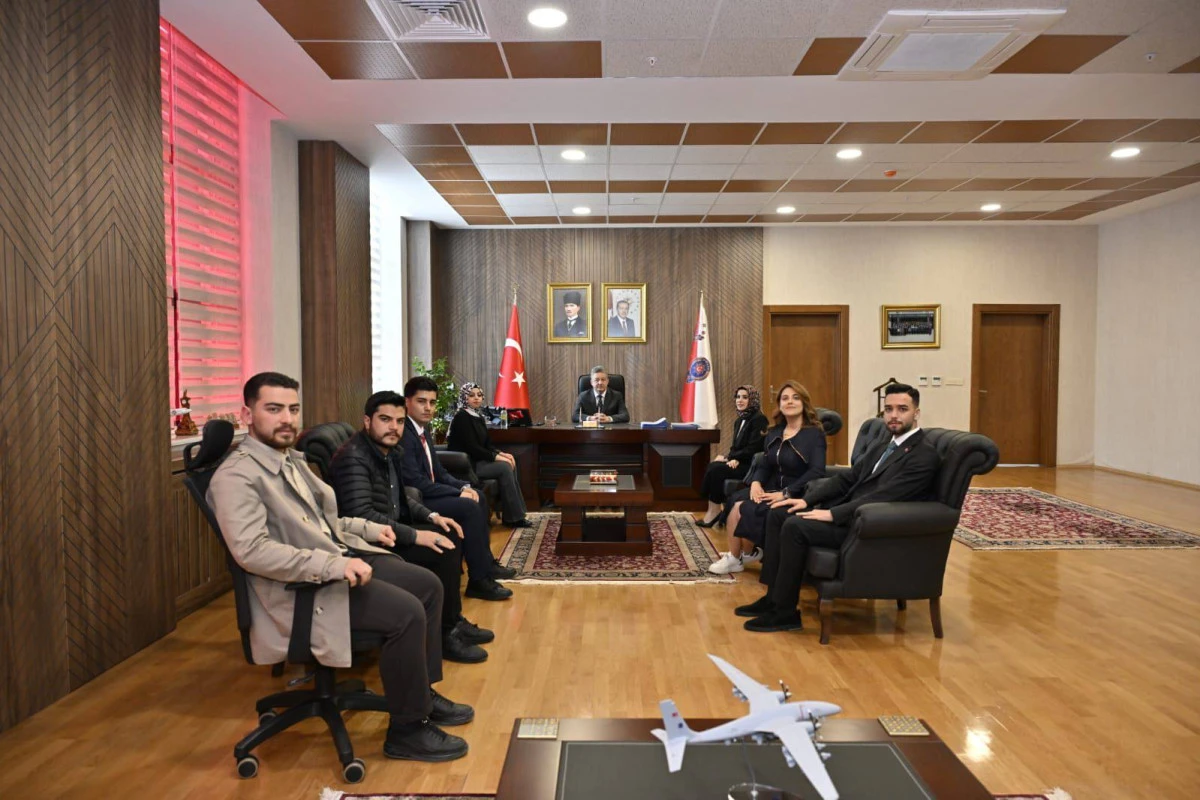 Adıyaman &Uuml;niversitesi&rsquo;nden Polis Haftası&rsquo;na Anlamlı Ziyaret
