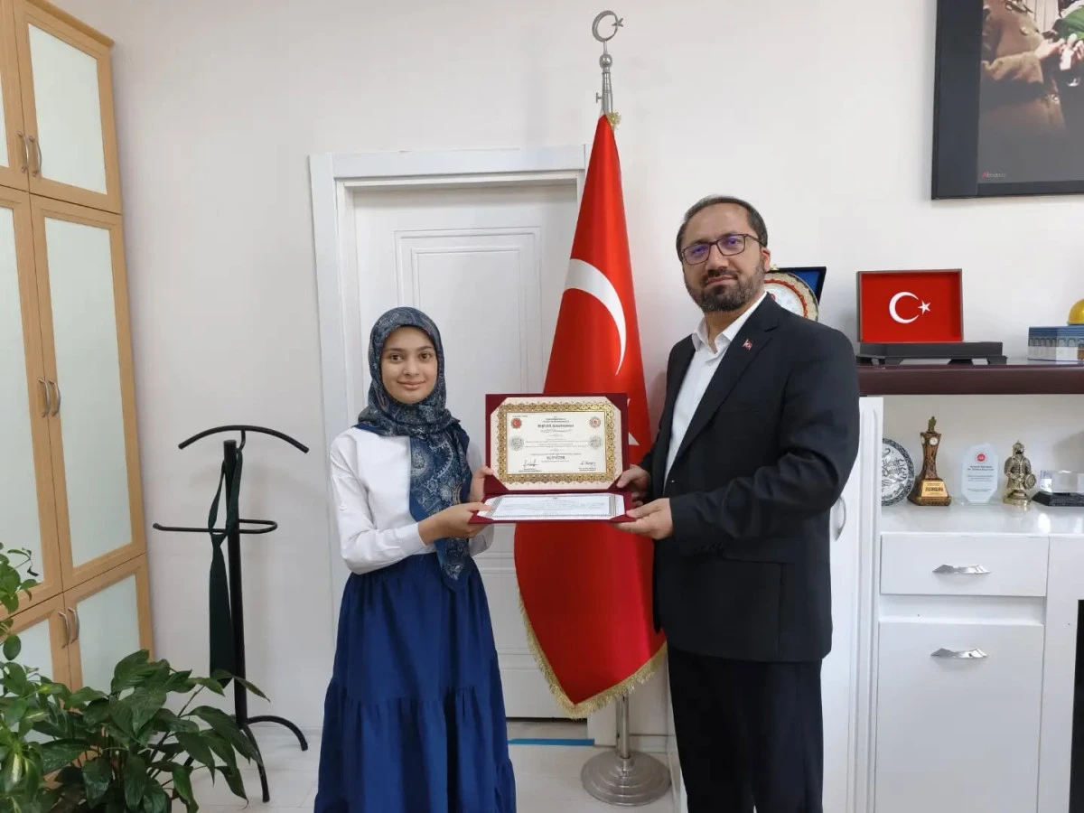 Adıyaman'da 8 Hafıza İcazet Belgeleri Takdim Edildi