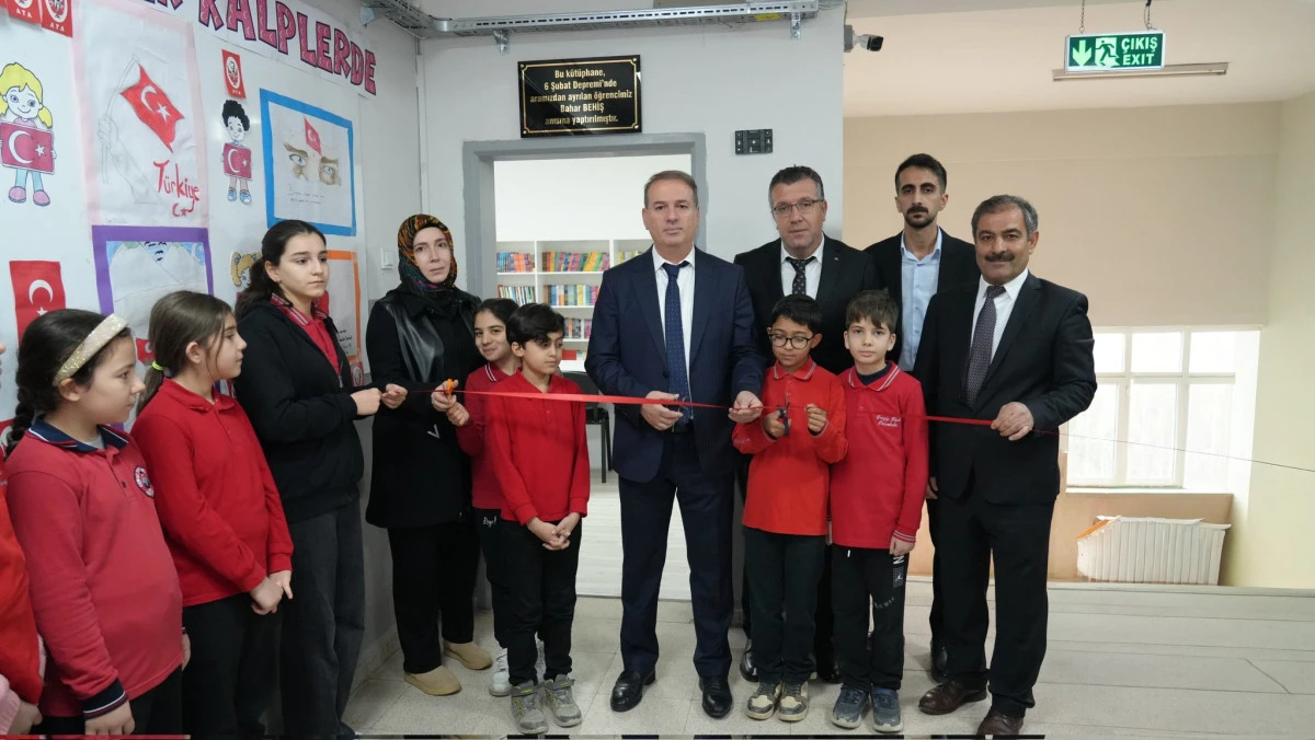 Adıyaman&rsquo;da &ldquo;Bahar Behiş K&uuml;t&uuml;phanesi&rdquo; A&ccedil;ıldı