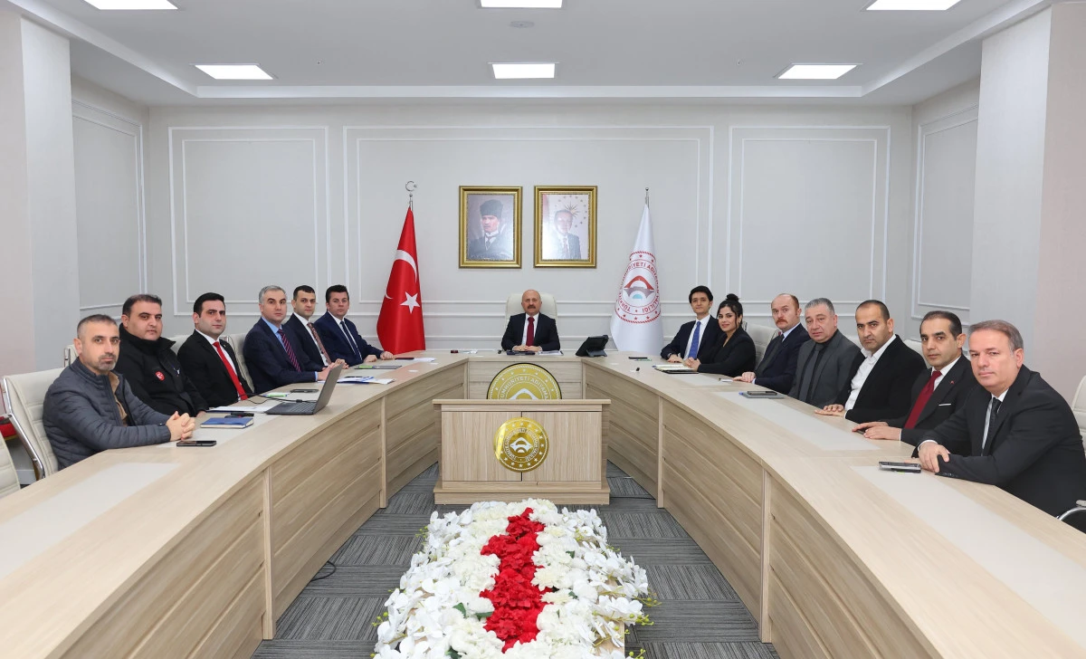 Adıyaman&rsquo;da Haftalık Koordinasyon Toplantısı Ger&ccedil;ekleştirildi