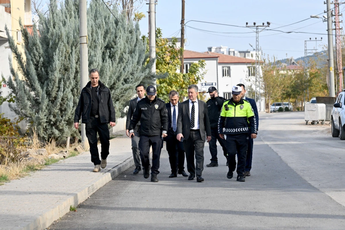 Adıyaman’da KGYS Kamera Noktalarında İnceleme