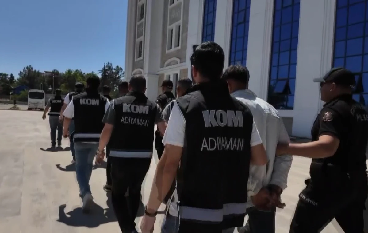 Adıyaman'da Suç Örgütü Operasyonu: 6 Şahıs Tutuklandı 
