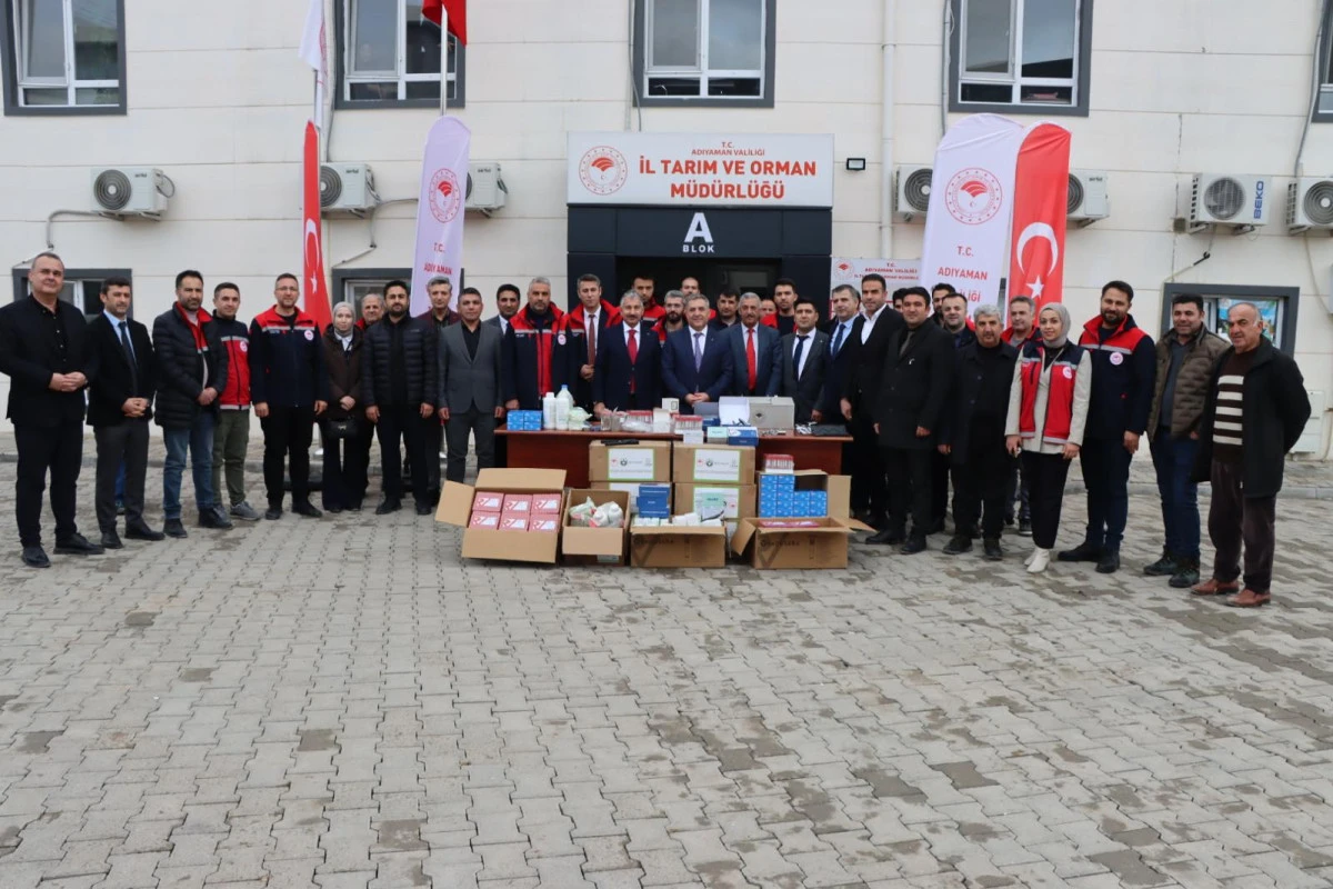 Adıyaman&rsquo;da Veteriner Hekimlere Teknik Destek