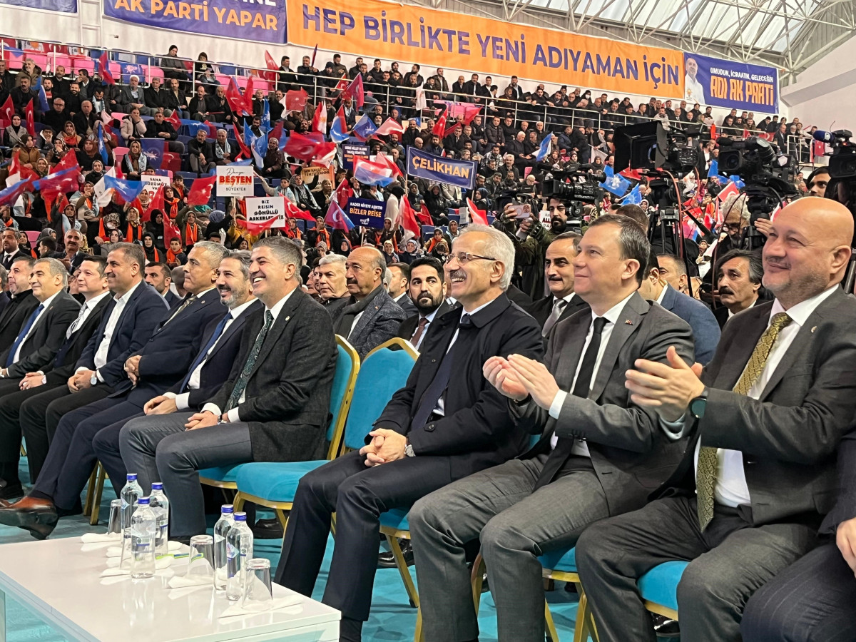 AK Parti Adıyaman 8'inci Olağan İl Kongresi Yapıldı