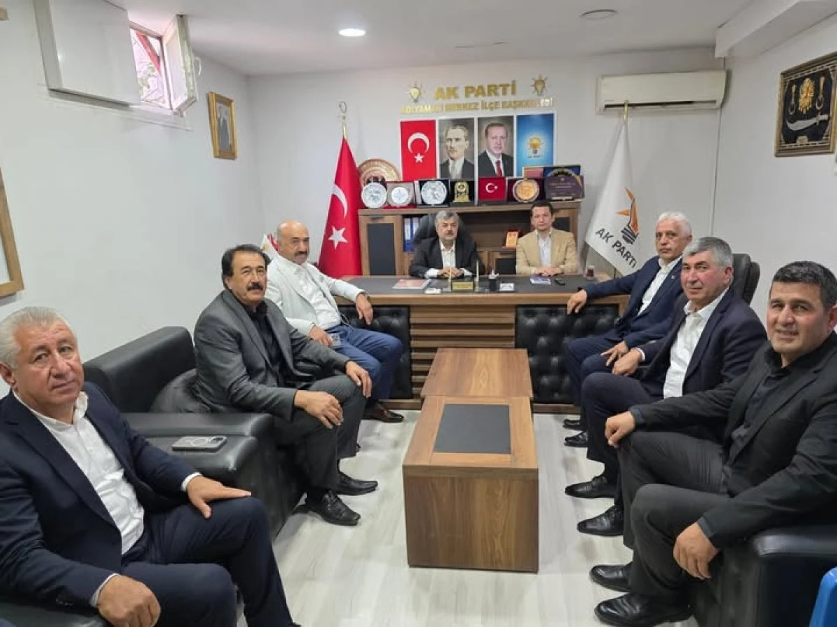AK Parti Adıyaman İl Başkanı Ekrem Çadır’dan Ziyaret ve Görüşme Trafiği