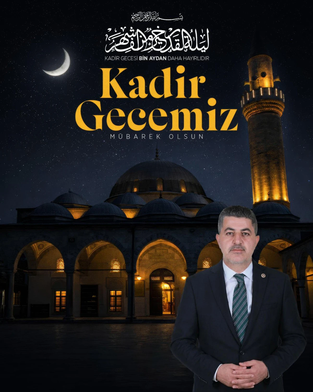 AK Parti Adıyaman Milletvekili  İshak Şan&rsquo;ın Kadir Gecesi Mesajı