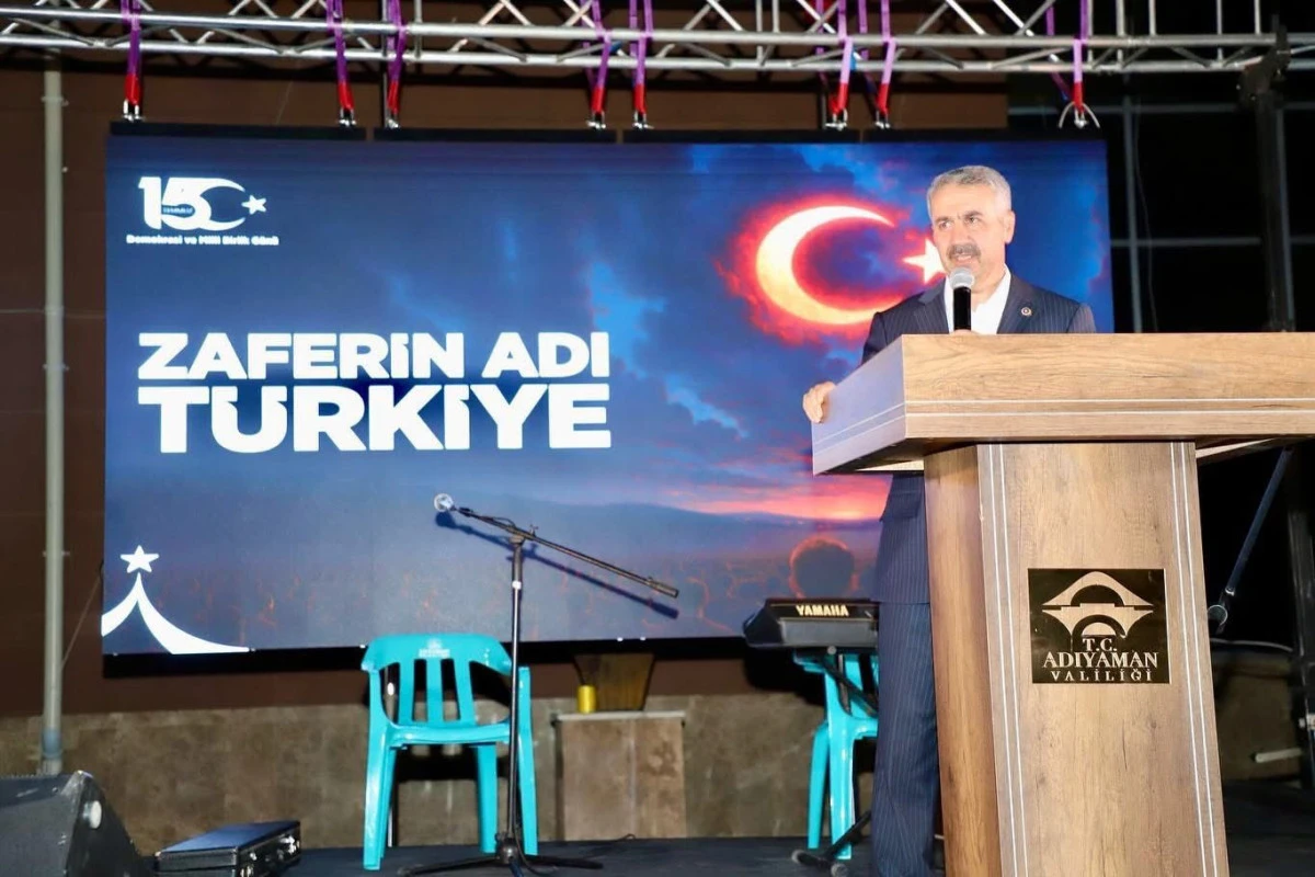 Alkayış: “15 Temmuz, milletin karanlığa karşı yaktığı istiklal meşalesidir.”