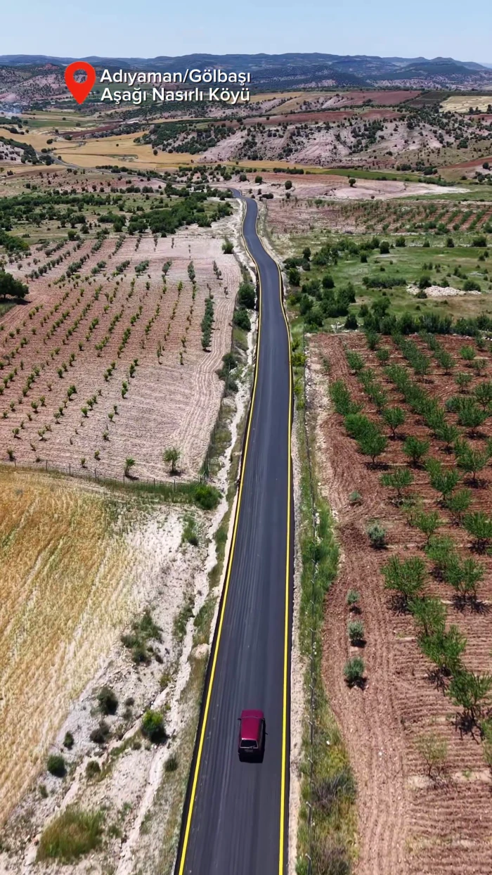 Aşağı Nasırlı K&ouml;y&uuml; Sıcak Asfalta Kavuştu: Vatandaşlardan Teşekk&uuml;r Mesajı