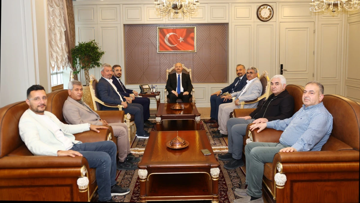 ATSO&rsquo;dan Vali K&uuml;&ccedil;&uuml;k&rsquo;e &lsquo;Hayırlı Olsun&rsquo; Ziyareti