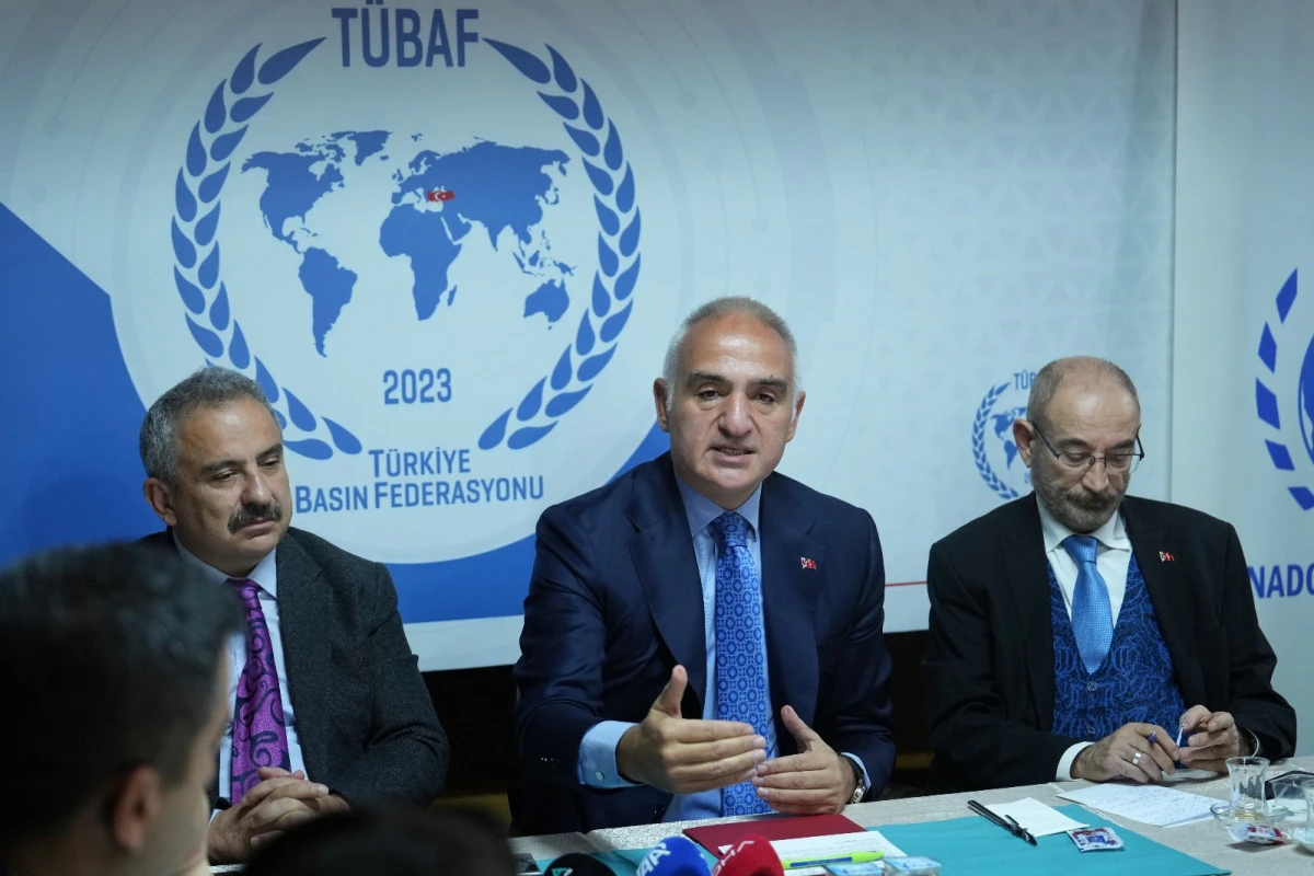  Bakan Ersoy: Türkiye Turizmde Lig Atladı; Türkiye Artık Model Ülke