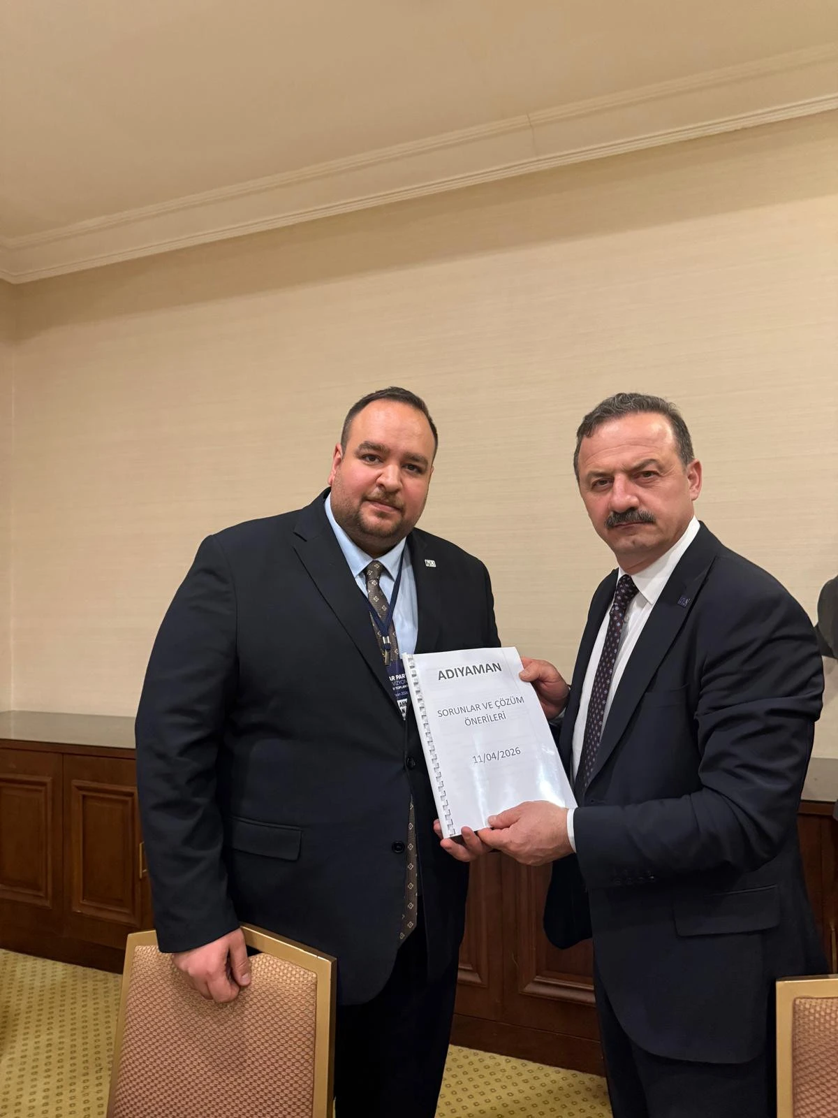 Başkan Alsan&rsquo;dan Yavuz Ağıralioğlu&rsquo;na Adıyaman raporu