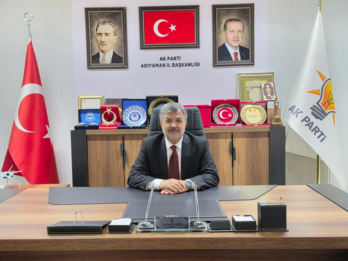 Başkan Ekrem &Ccedil;adır&rsquo;dan Kurban Bayramı Mesajı