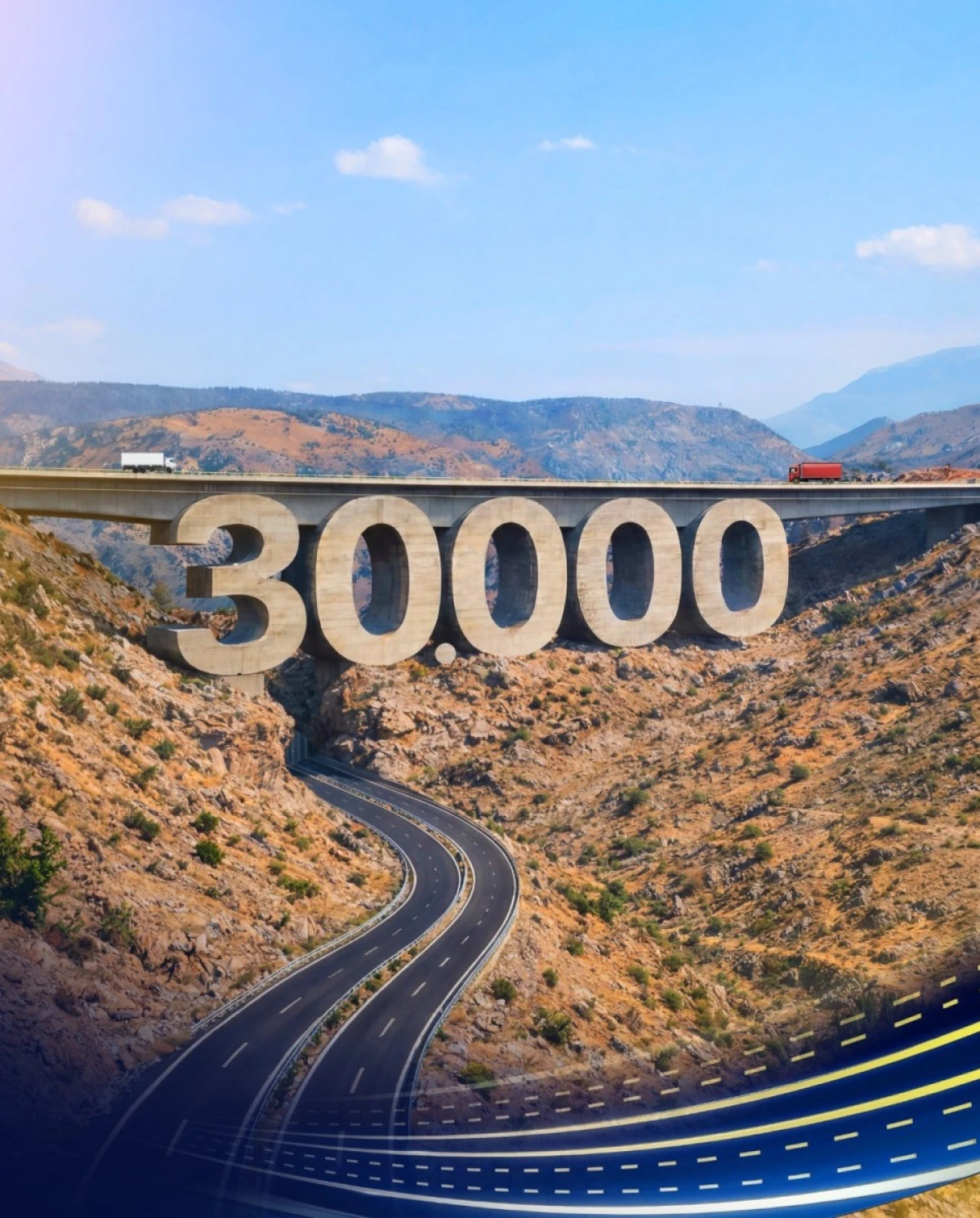 B&ouml;l&uuml;nm&uuml;ş Yol Uzunluğu, D&uuml;nya&rsquo;nın &Ccedil;evresinin 4&rsquo;te 3&rsquo;&uuml;ne Ulaştı