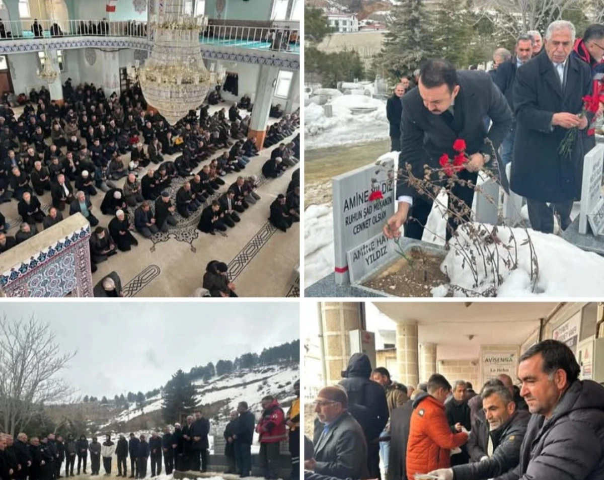 &Ccedil;elikhan&rsquo;da Dualar Şehitler İ&ccedil;in Edildi