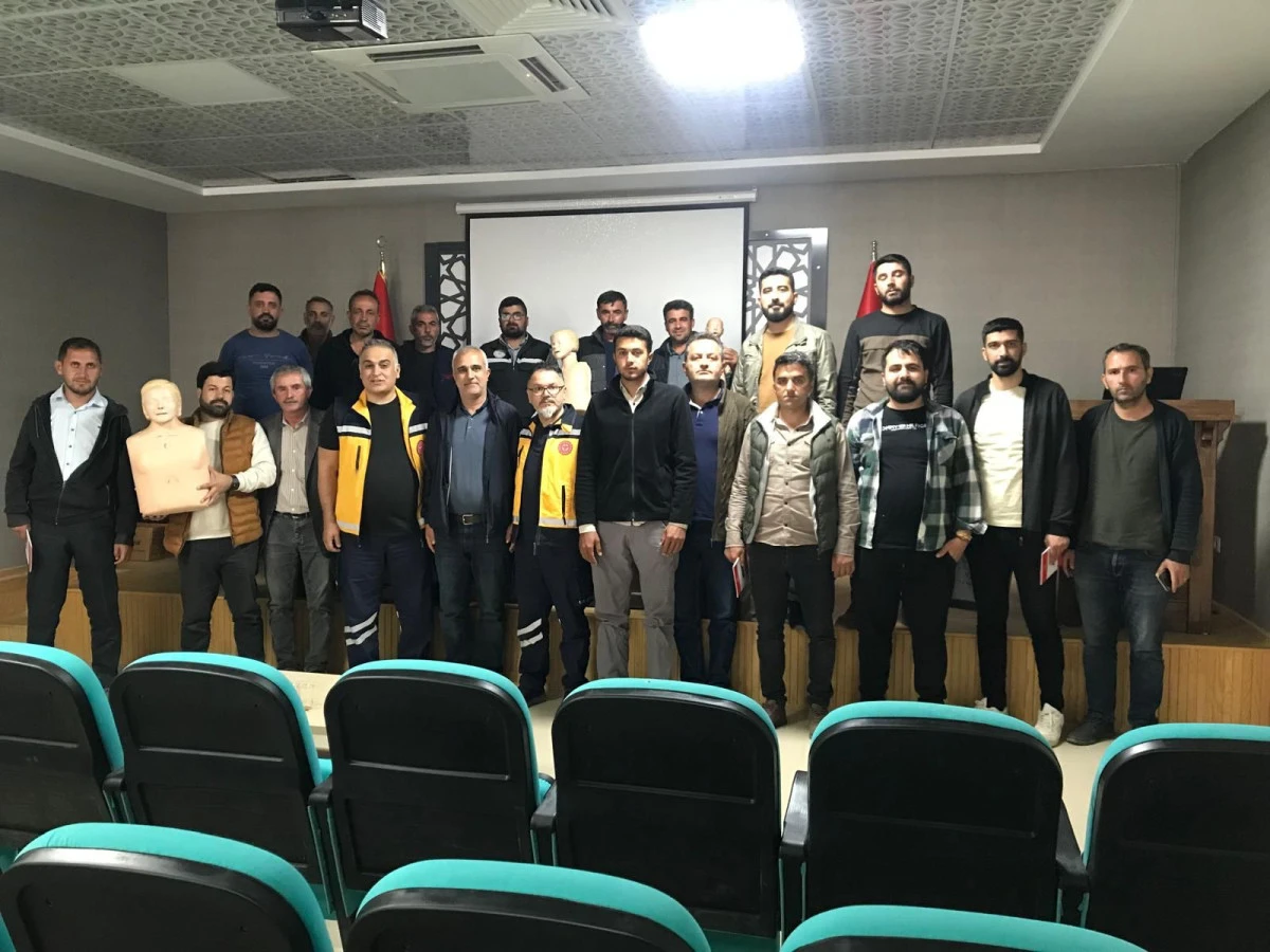 Çelikhan’da ilk yardım eğitimi düzenlendi