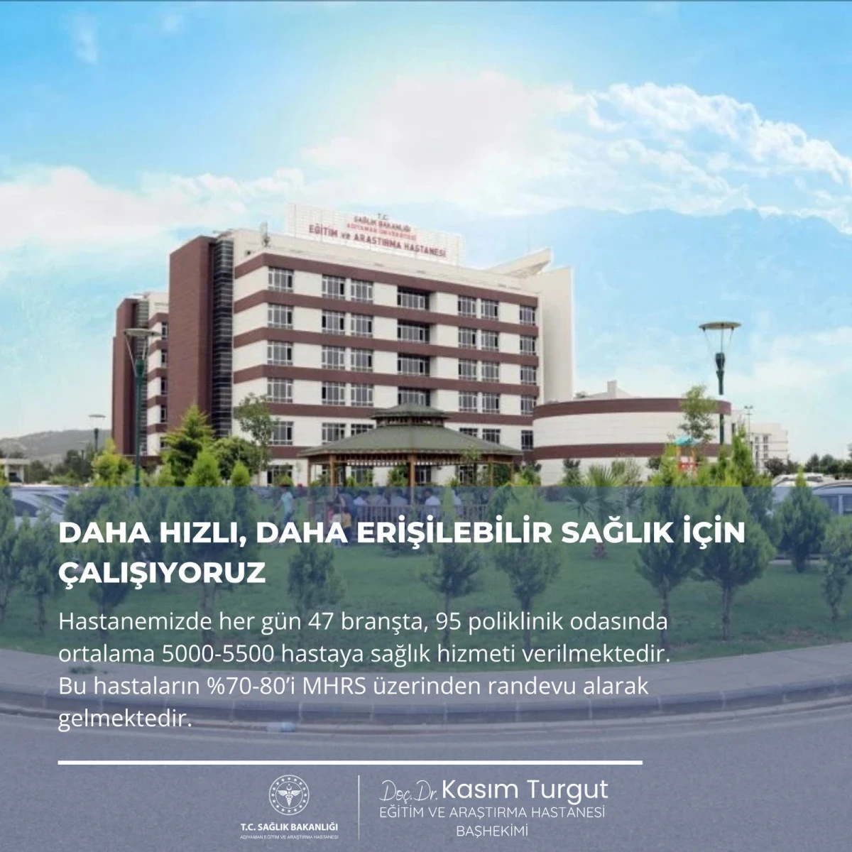 Daha Hızlı, Daha Erişilebilir Sağlık İçin Çalışıyoruz
