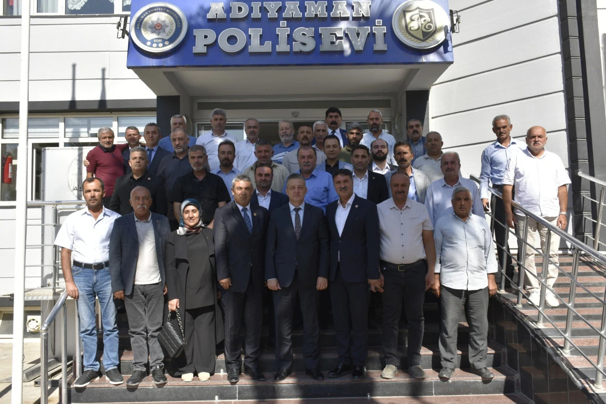 Emniyet Müdürü Nazman Muhtarlarla bir araya geldi
