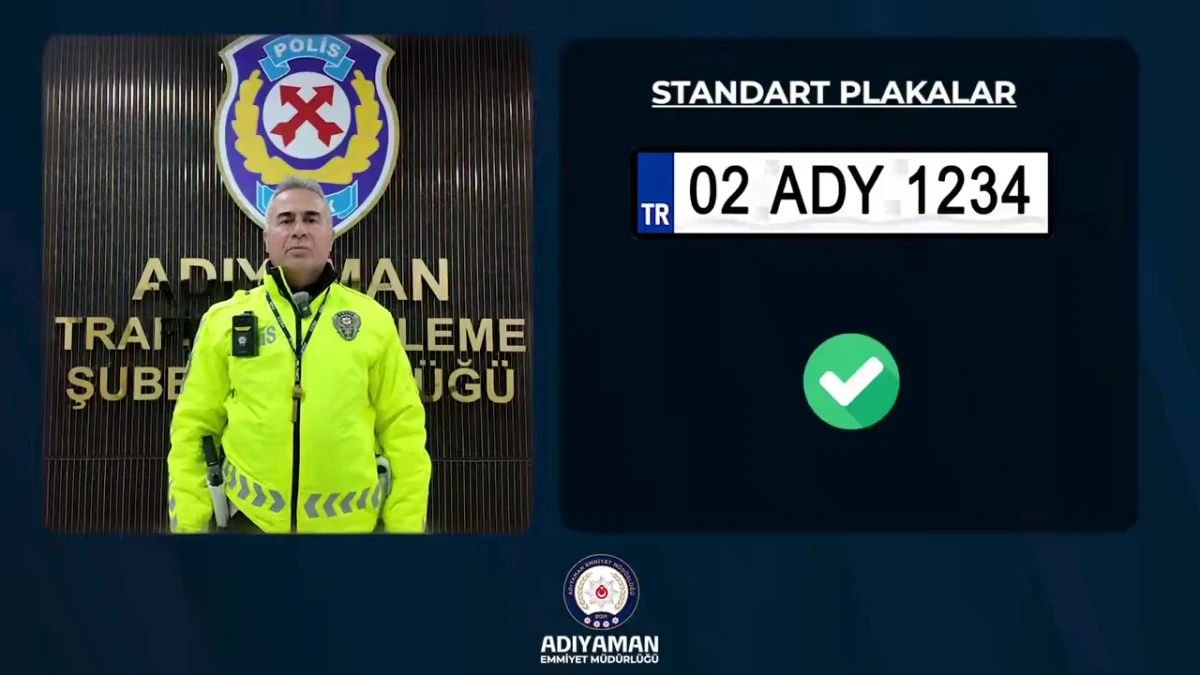 Emniyetten &ldquo;APP Plaka&rdquo; Uyarısı: Standart Dışı Plaka Kullanan Ara&ccedil;lar Trafikten Men Edilebilir