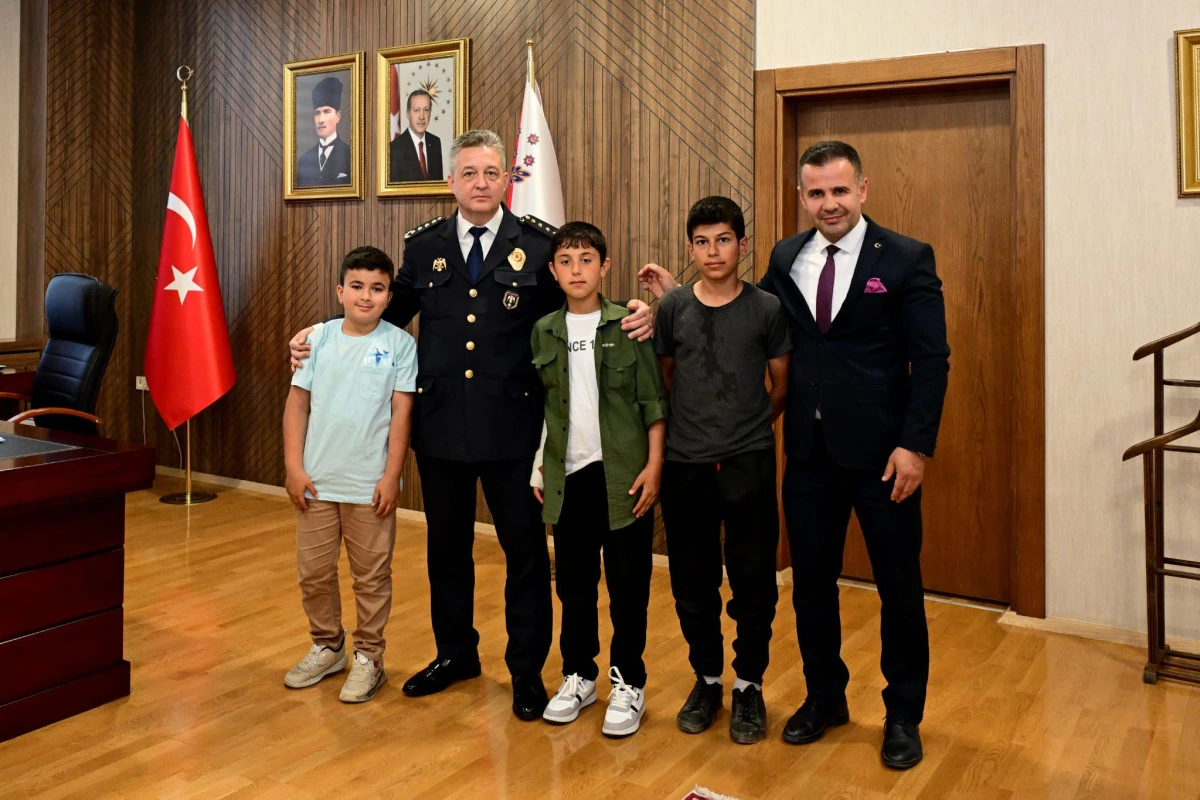 Gen&ccedil;lik ve Spor İl M&uuml;d&uuml;rl&uuml;ğ&uuml;&rsquo;nden Emniyet M&uuml;d&uuml;r&uuml; Nazman&rsquo;a Ziyaret