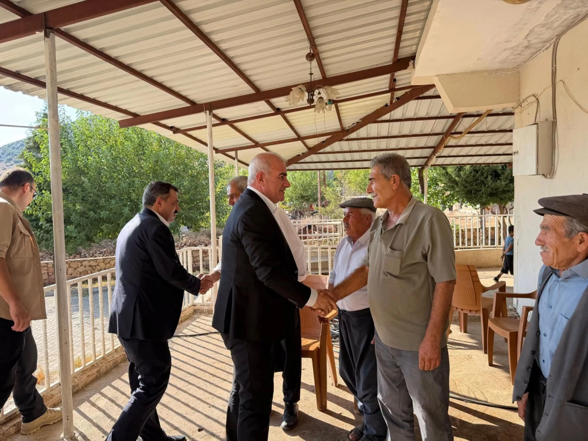 H&Uuml;SEYİN &Ouml;ZHAN BESNİ&rsquo;DE K&Ouml;Y ZİYARETLERİNİ S&Uuml;RD&Uuml;RD&Uuml;