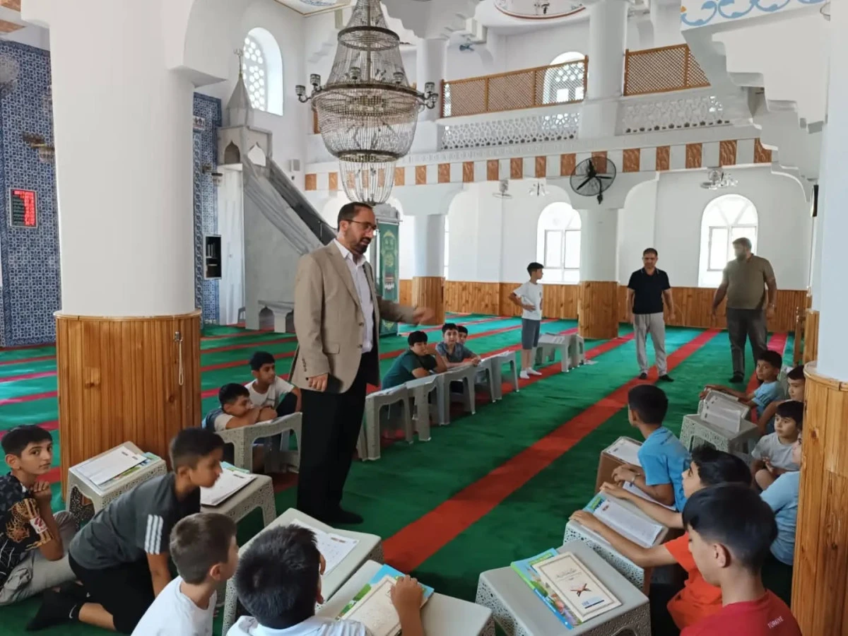İl M&uuml;ft&uuml;s&uuml; Şavlı, Yaz Kur&rsquo;an Kurslarında &Ouml;ğrencilerle Buluştu