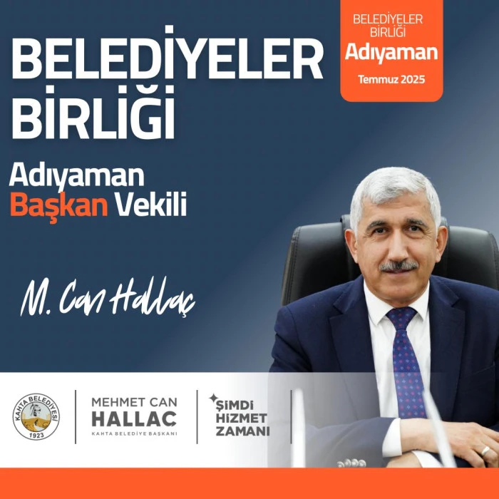 Kahta Belediye Başkanı Mehmet Can Hallaç’a Önemli Görev