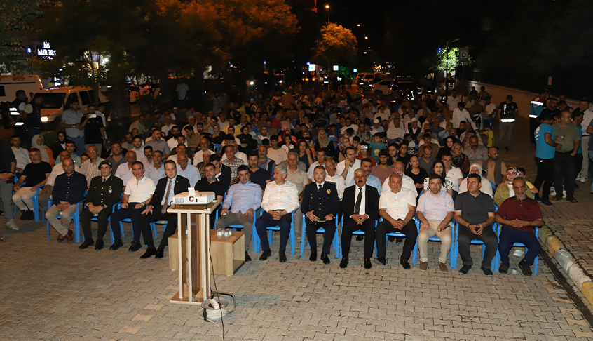 Kahta'da 15 Temmuz Demokrasi ve Milli Birlik Günü Etkinlikleri Düzenlendi