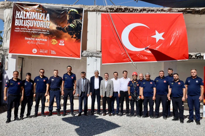 Kahta’da İlk Kez İtfaiye Haftası Tanıtım Programı Düzenlendi