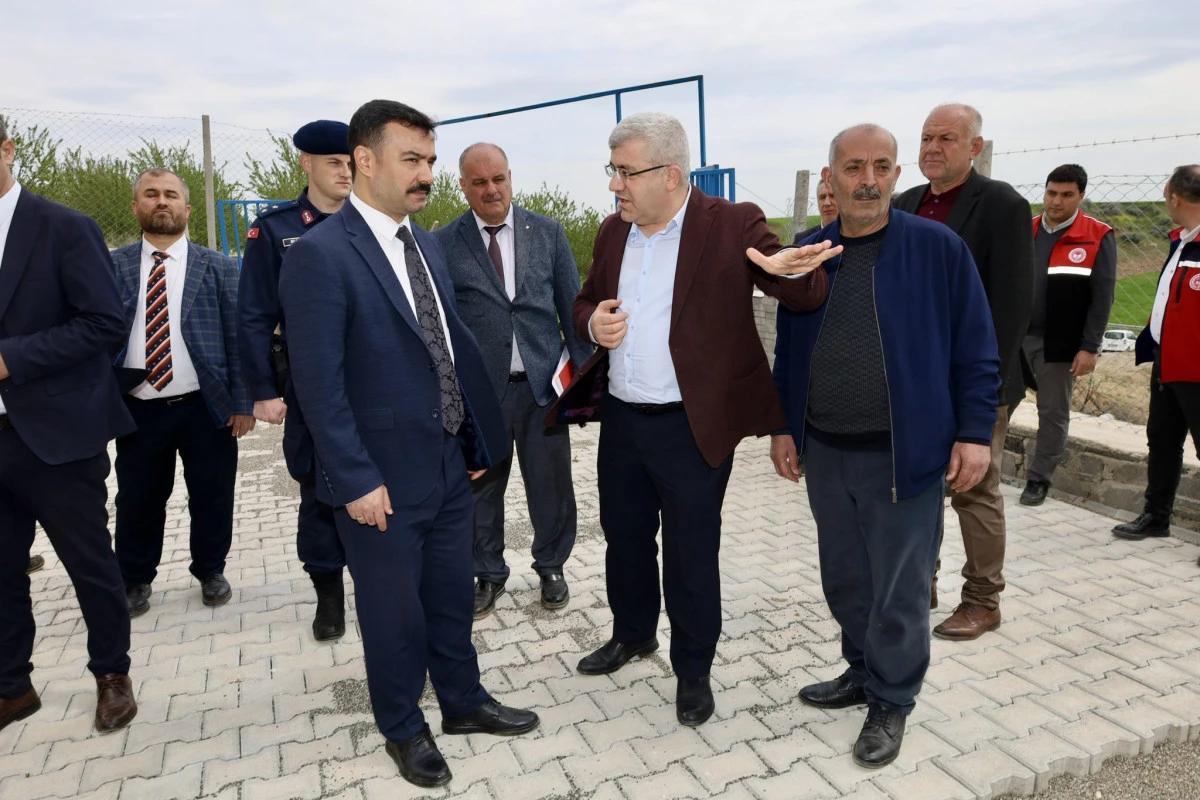 Kahta&rsquo;da K&ouml;y Ziyaretleri ve Hizmet İncelemeleri S&uuml;r&uuml;yor