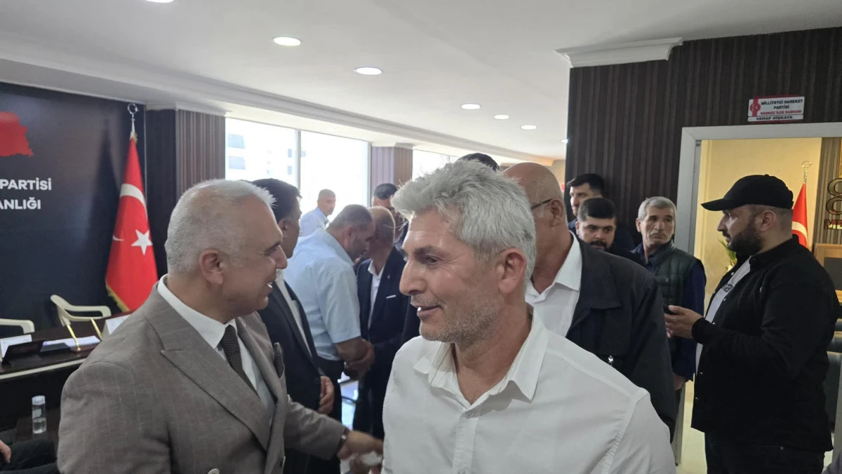 MHP Adıyaman İl Başkanlığı&rsquo;nda Bayramlaşma Yoğun İlgi G&ouml;rd&uuml;