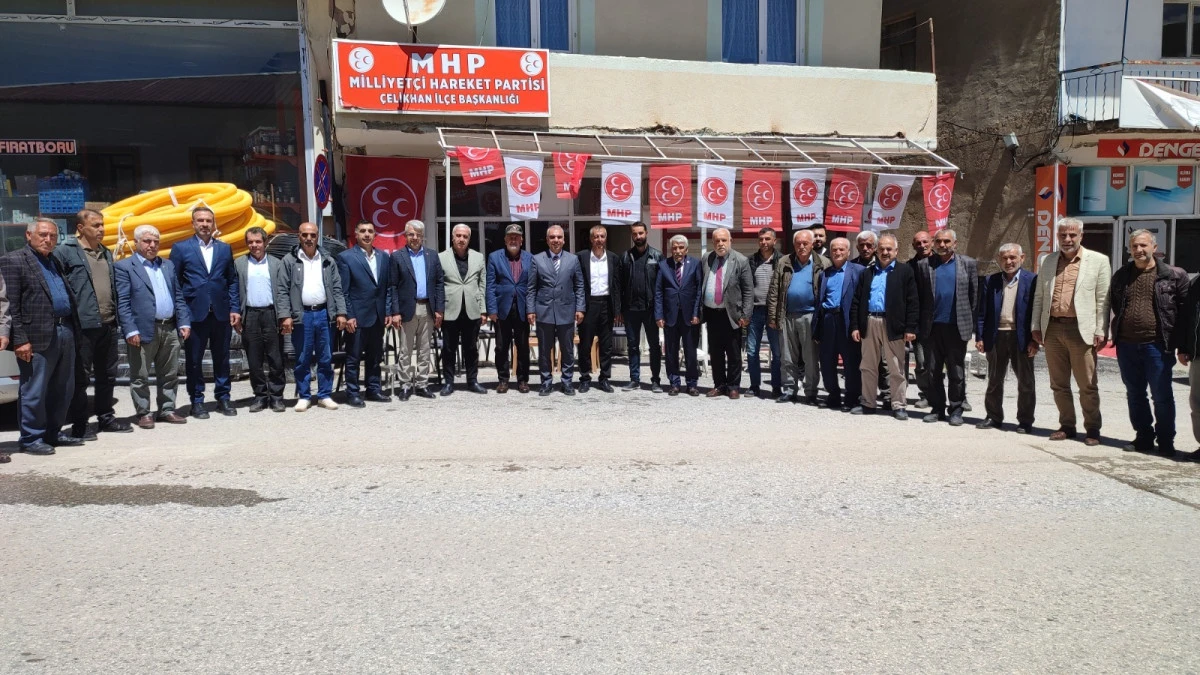 MHP Heyetinin İl&ccedil;e Ziyaretleri Programında 4&rsquo;&uuml;nc&uuml; Durak &Ccedil;elikhan Oldu