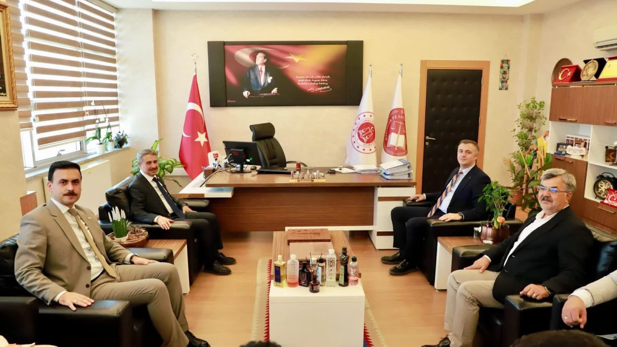 Milletvekili ALKAYIŞ:&ldquo;Adıyaman&rsquo;da Adalet Hizmetlerini G&uuml;&ccedil;lendiren Yatırımları Ve Şehrimizin Adalet Altyapısını Değerlendirdik.&rdquo;