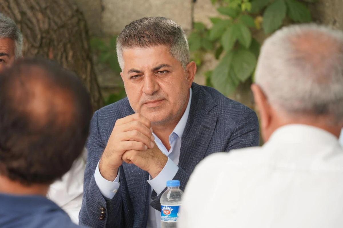 Milletvekili İshak Şan, Tut&rsquo;lu vatandaşlarla  buluştu: Talepleri yerinde dinledi