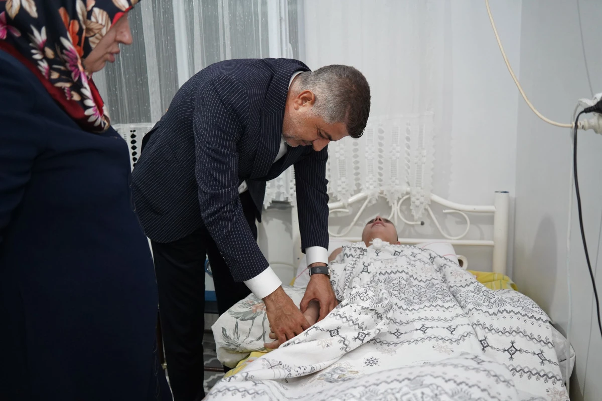 Milletvekili İshak Şan&rsquo;dan Ulu&ccedil;ay Ailesine Ziyaret