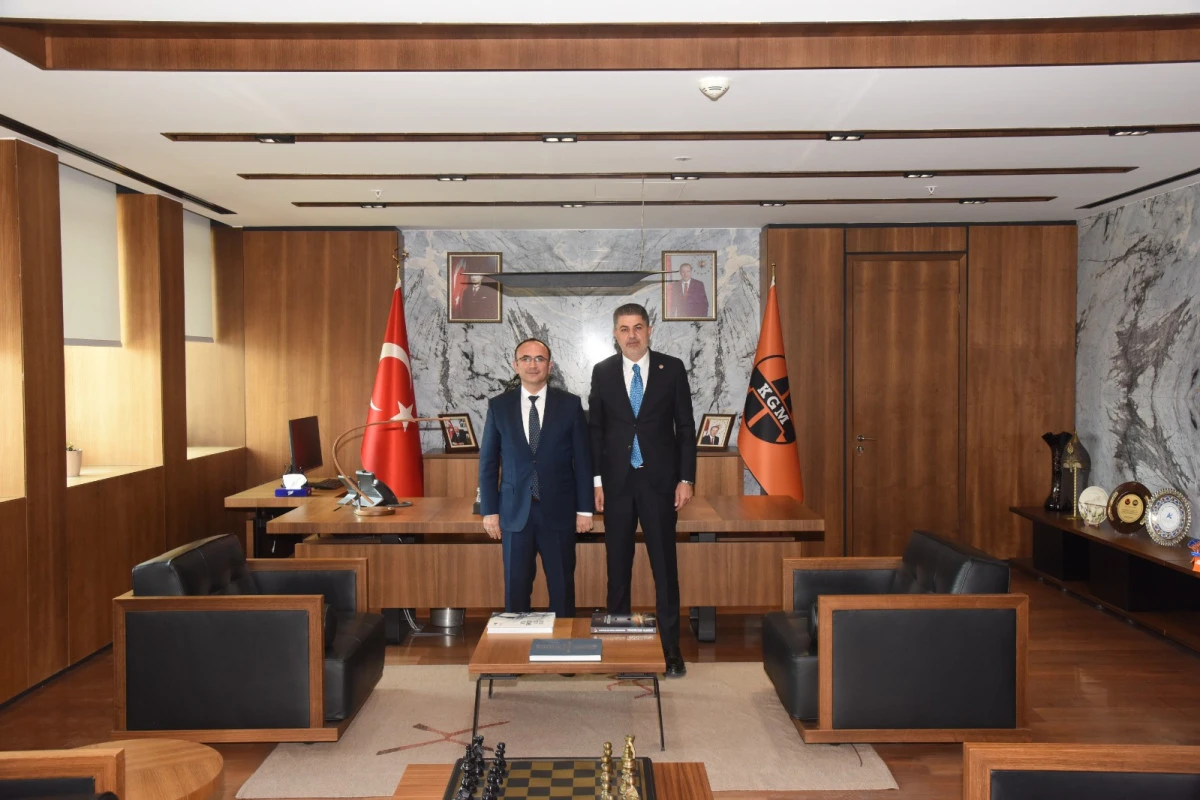Milletvekili Şan, Karayolları Genel Müdürü Gülşen’i Ziyaret Etti