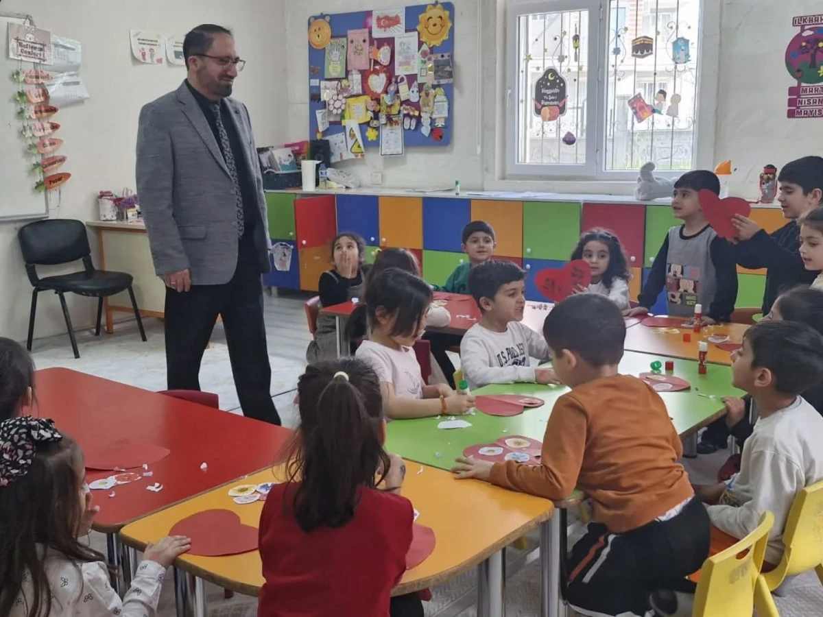 M&uuml;ft&uuml; Şavlı&rsquo;dan 4-6 Yaş Kur&rsquo;an Kurslarına Ziyaret