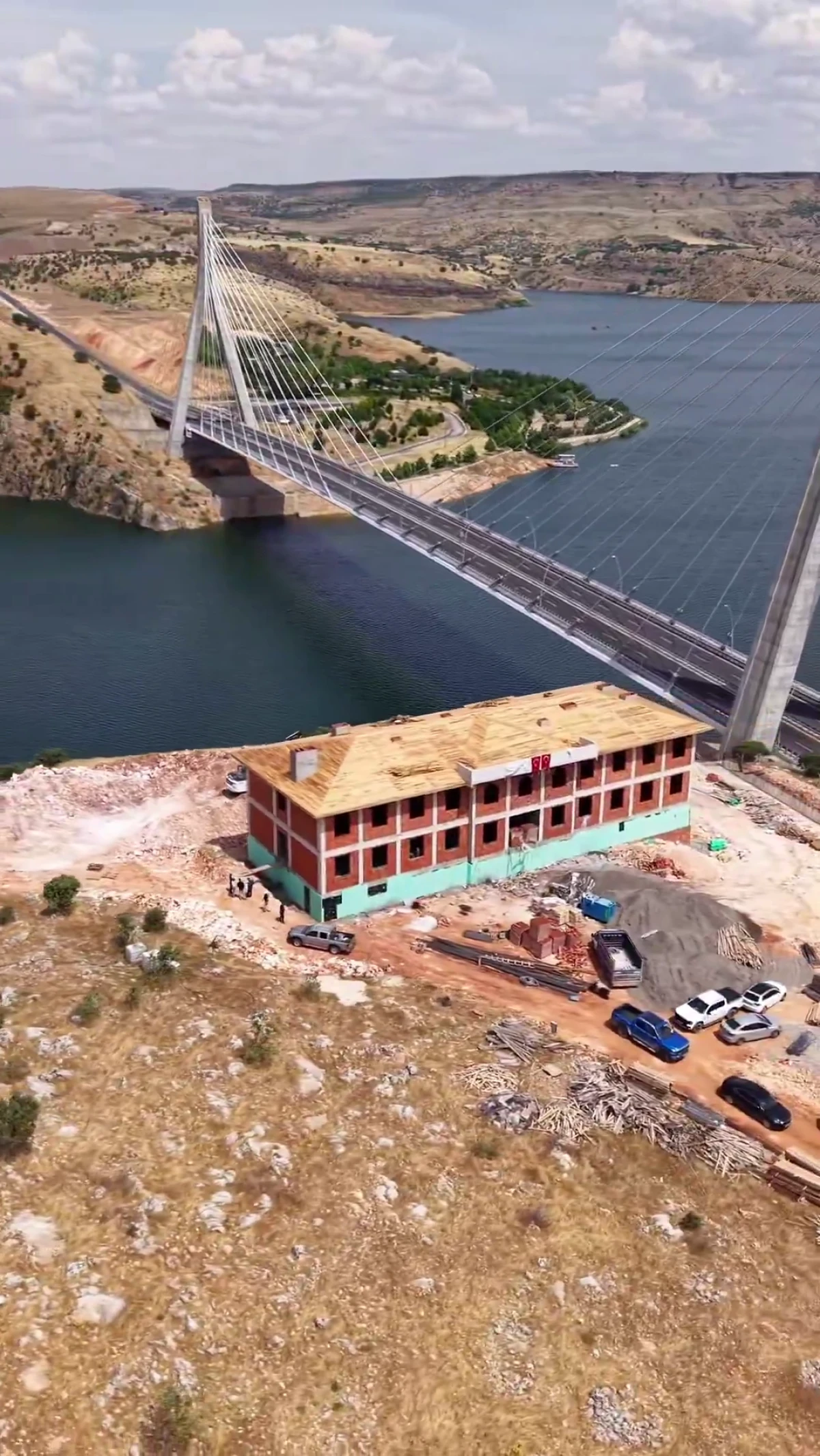 Nissibi K&ouml;y&uuml; Jandarma Karakolu İnşaatı Y&uuml;zde 40 Seviyesine Ulaştı