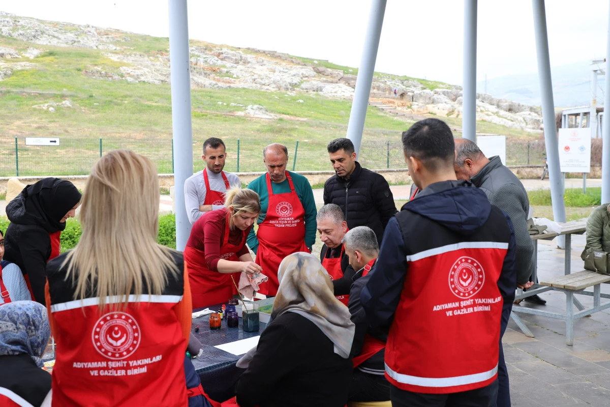 Perre Antik Kenti&rsquo;nde Şehit Yakınları ve Gazilere Sanatla Buluştu