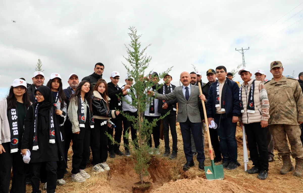 “Şehitlerimiz İçin Her Bir Fidan, Geleceğimiz İçin Bin Nefes” Etkinliği 