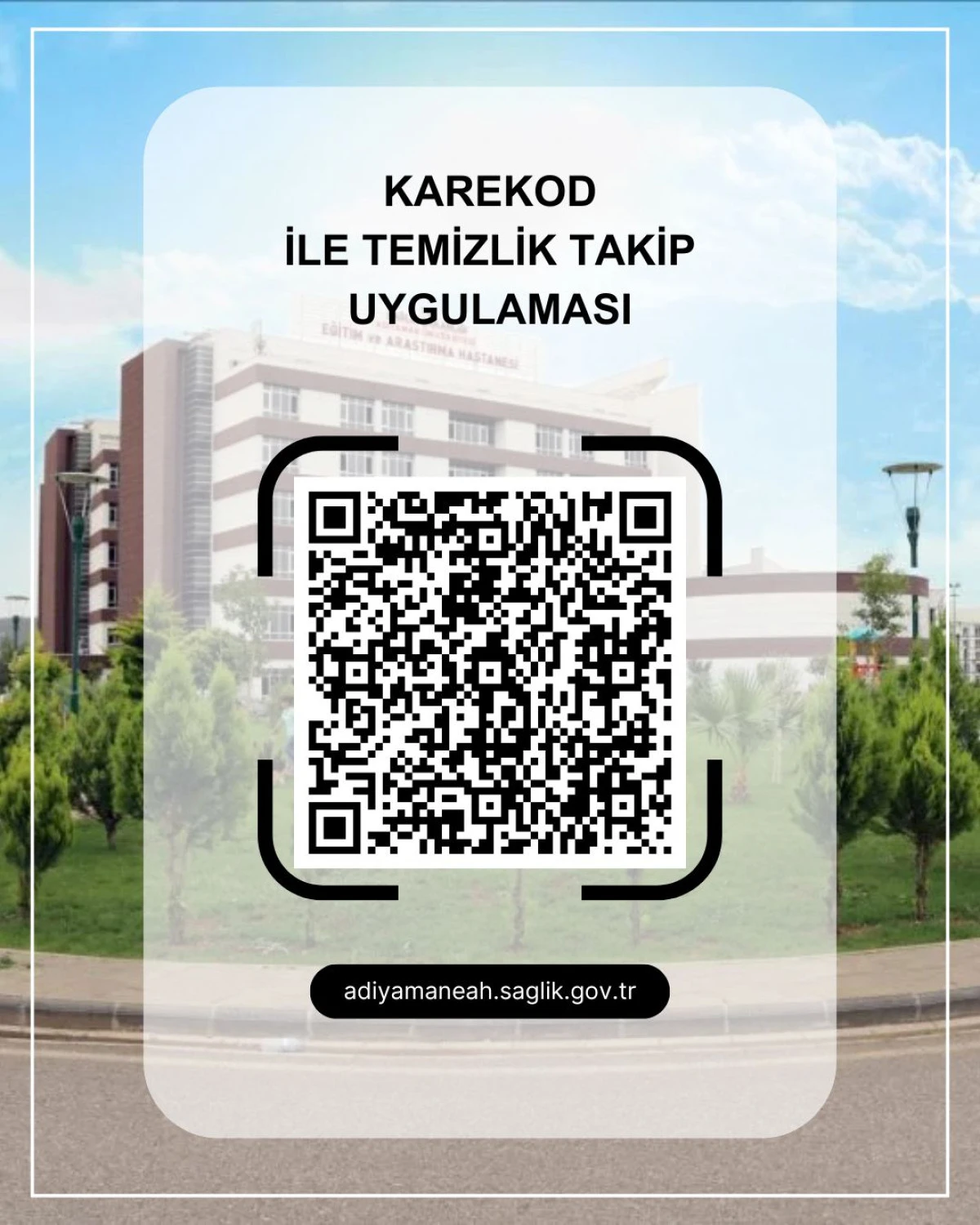 Temizlik Artık Karekodla Takip Ediliyor