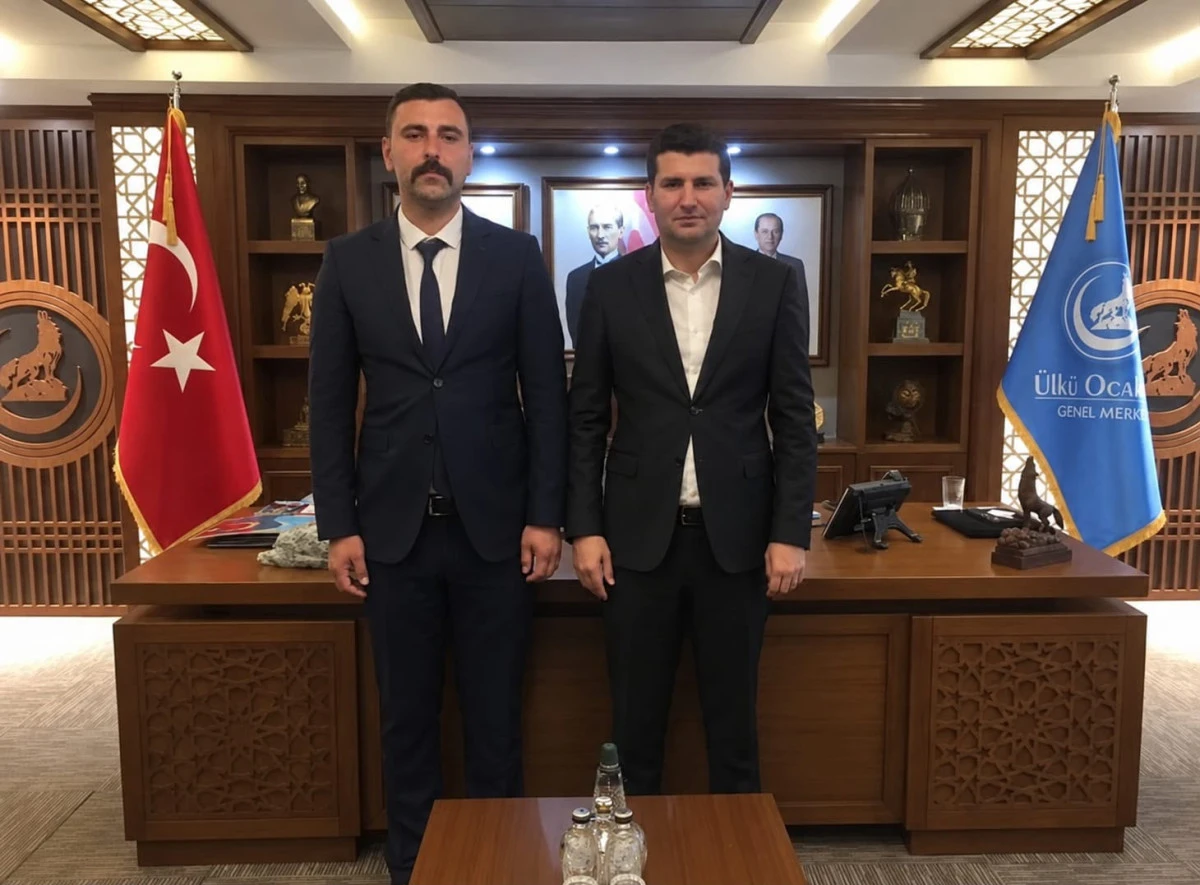 &Uuml;lk&uuml; Ocakları Adıyaman İl Başkanlığına Mehmet Alperen Kartal Atandı